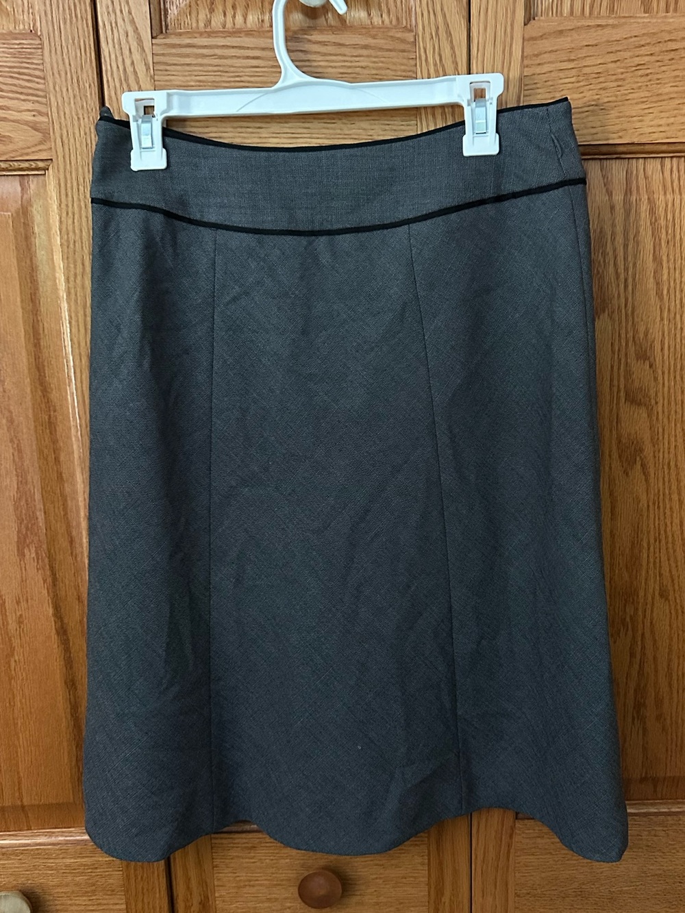 H&M Classic A-Line Gray Skirt | Size 10